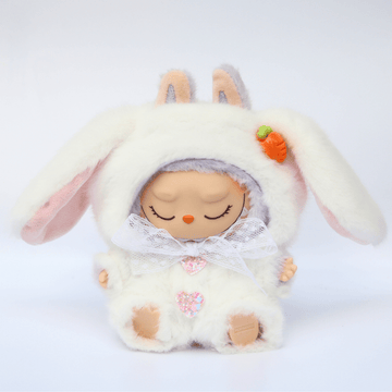Long-Eared Rabbit Costume Faux Mink Fur 2-Piece Set