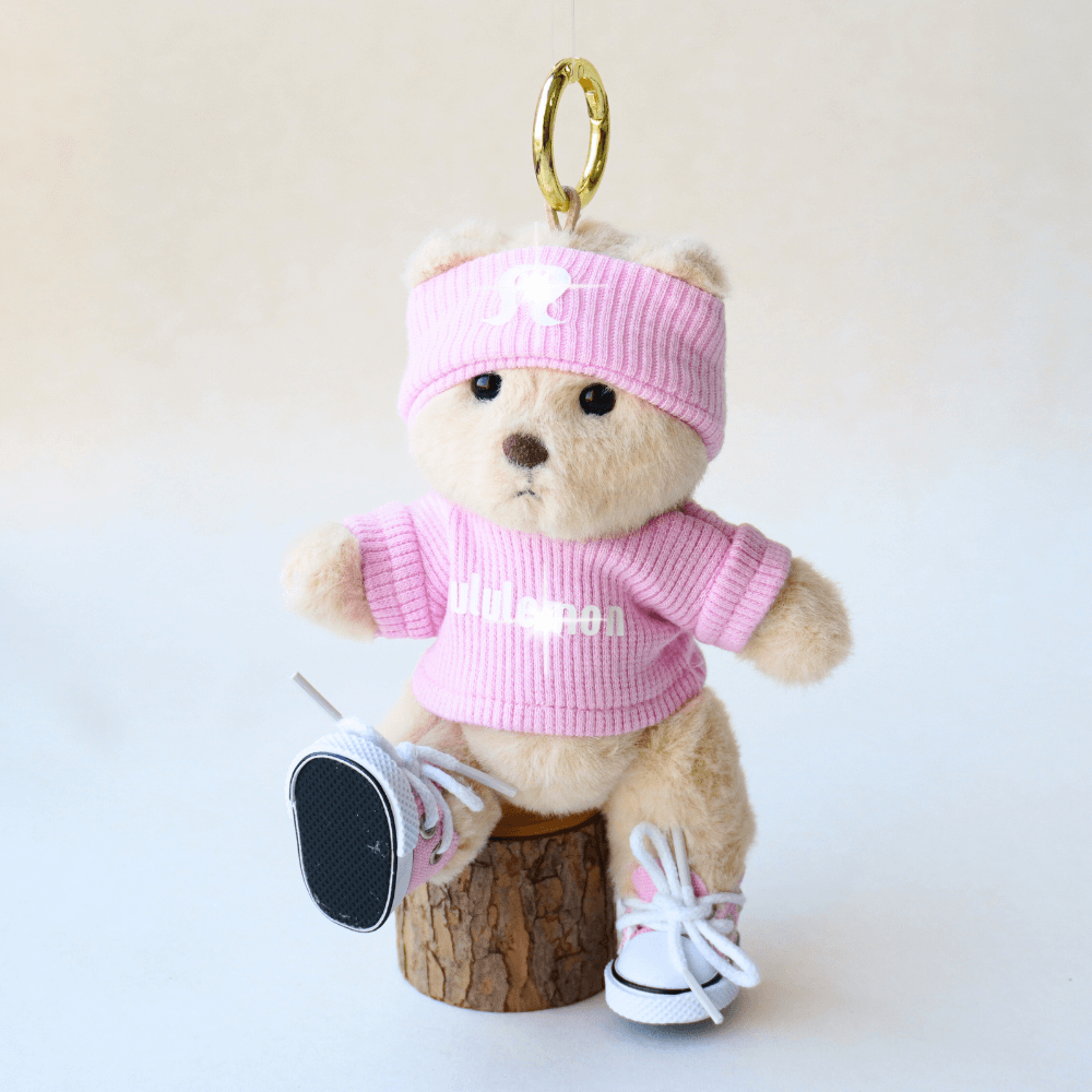 Nubi Teddy Bear Keychain & Lulu-Style Set - 6 Inches (Bear Included)