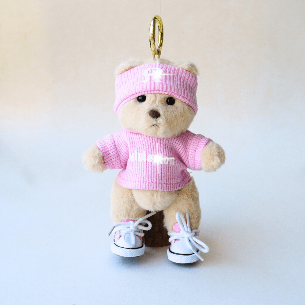 Nubi Teddy Bear Keychain & Lulu-Style Set - 6 Inches (Bear Included)