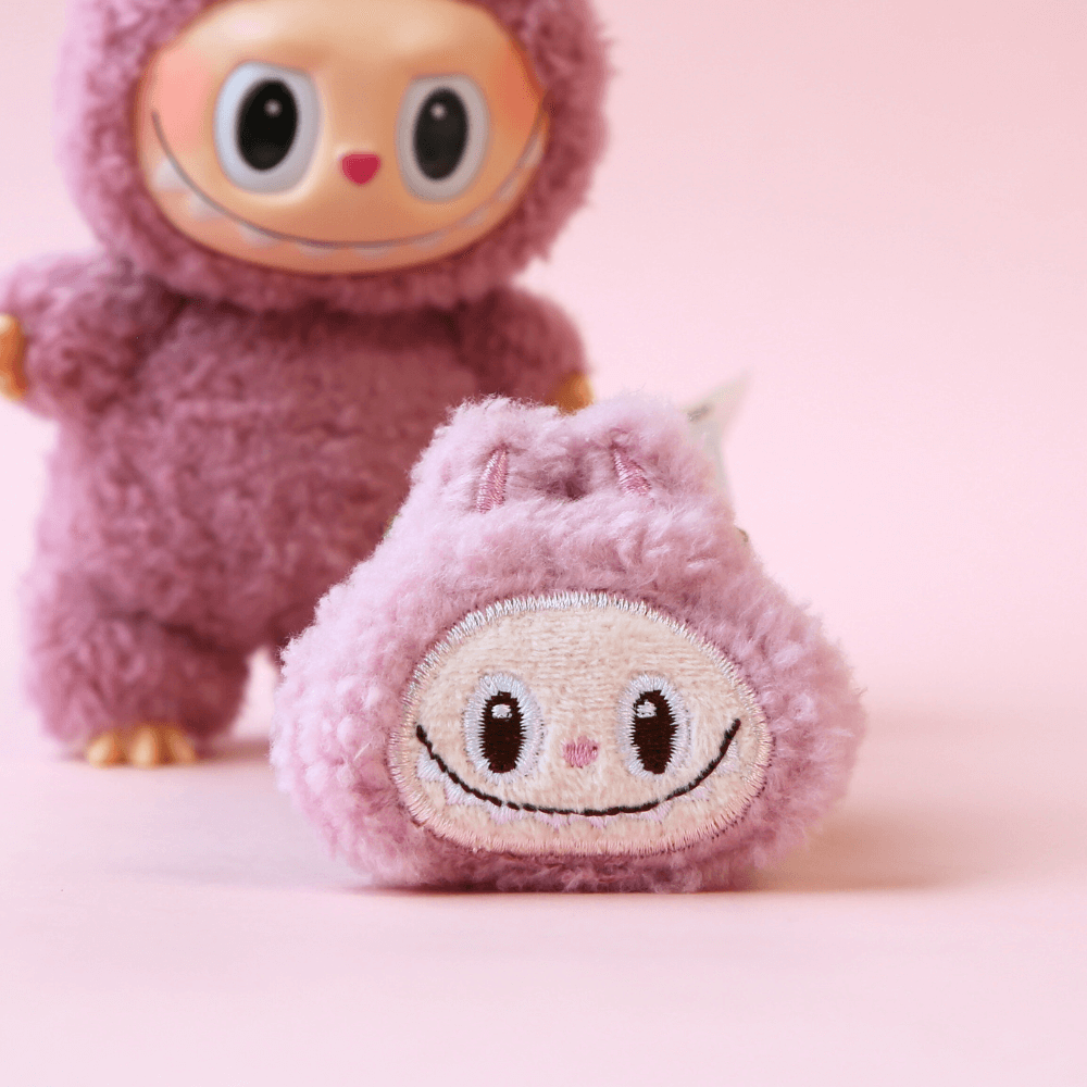 Plush Labubu Brooch
