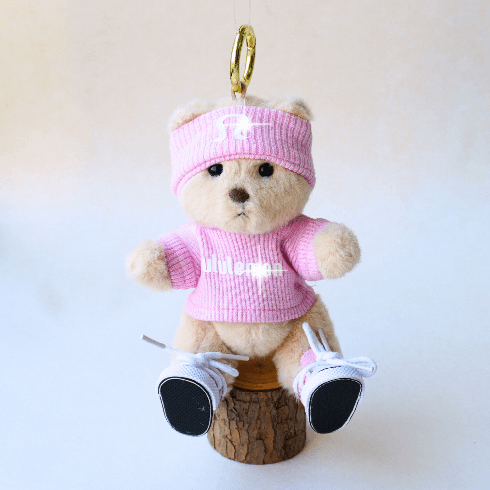 Nubi Teddy Bear Keychain & Lulu-Style Set - 6 Inches (Bear Included)