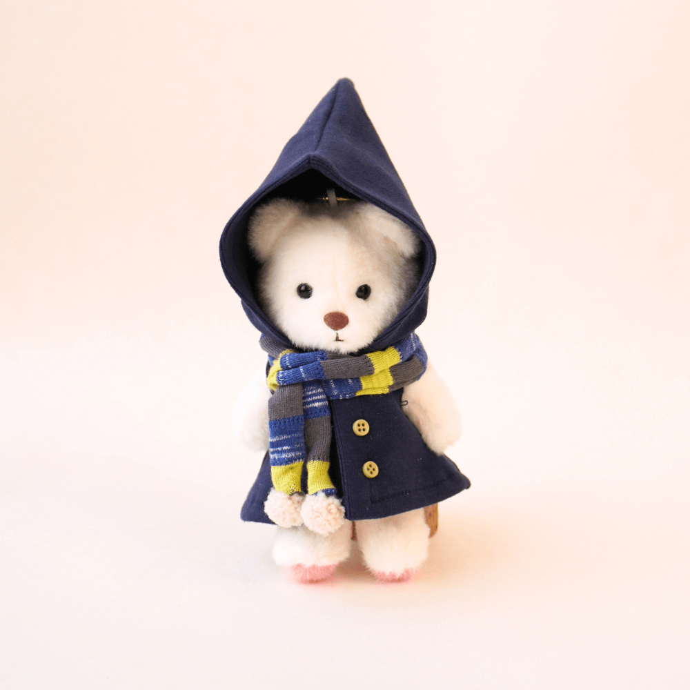 Nubi Teddy Bear Keychain & Little Wizard Set - 6 Inches (Bear Included)