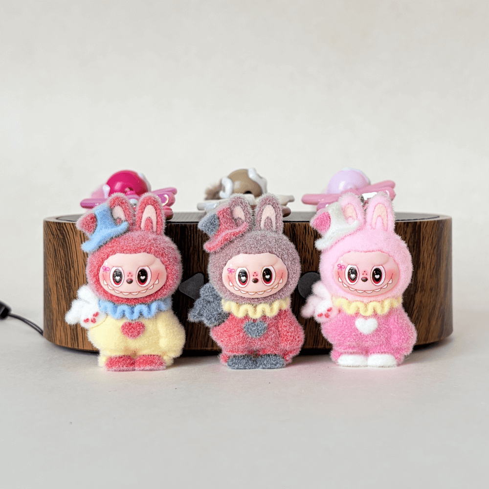 Circus Mini Labubu keychain