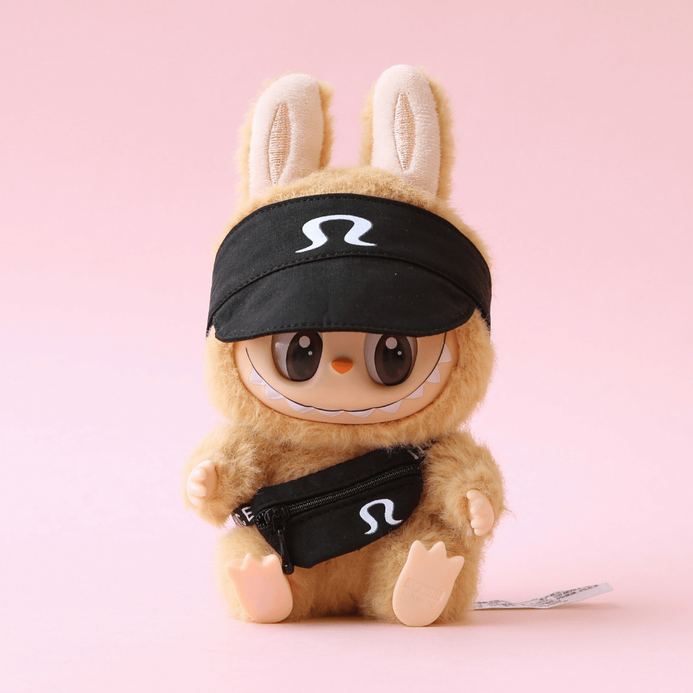 Lululemon cap + waist bag for Labubu