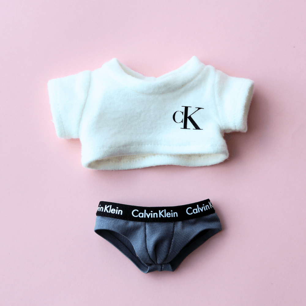 CK Underwear & Crop Top