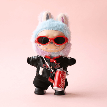 Coke Jacket Set (5-Piece, includes Coke Charm) for Labubu