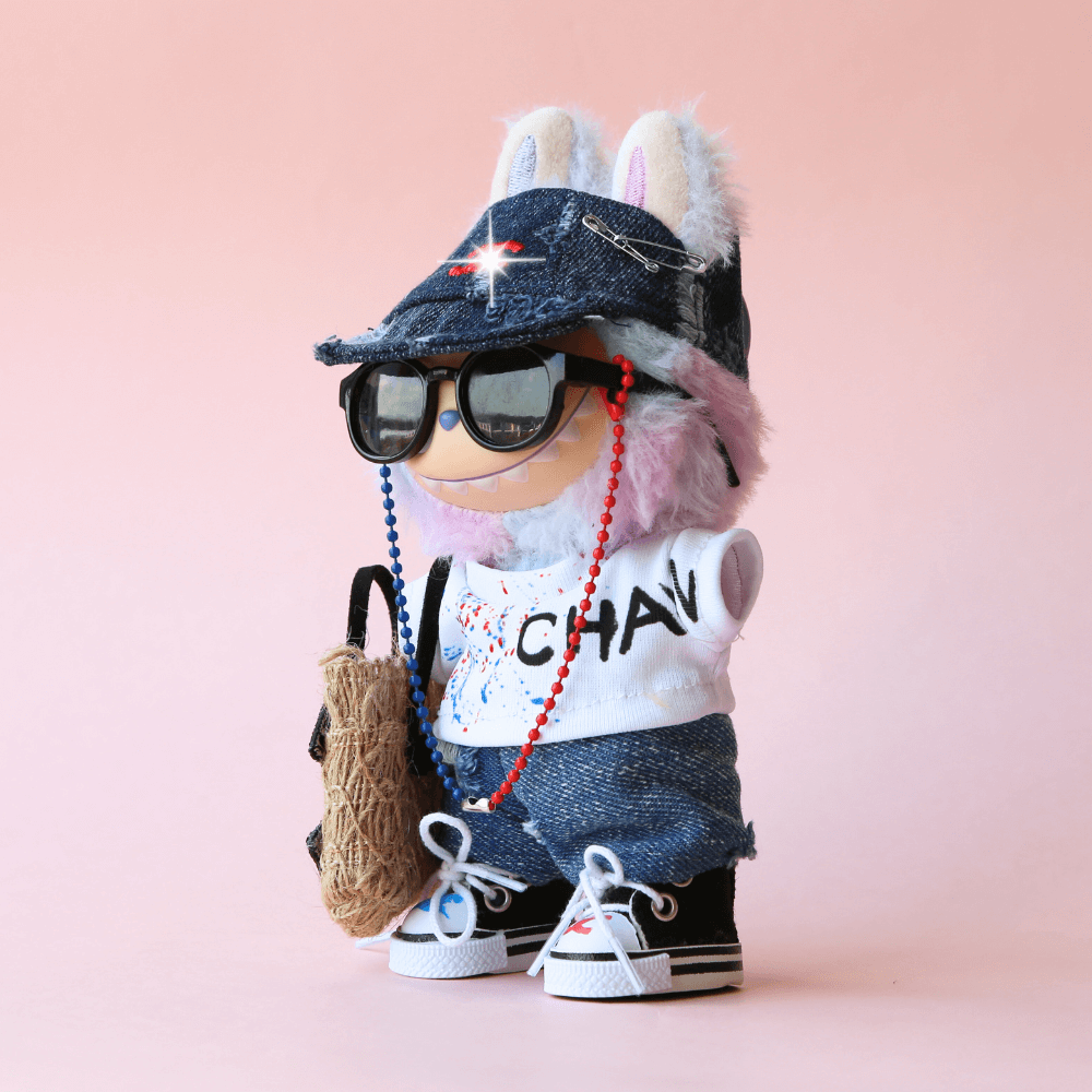 Streetwear Set for Labubu（6-piece）