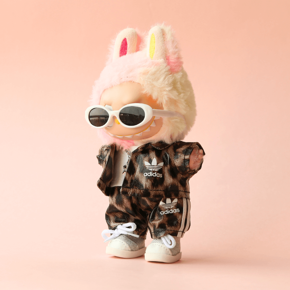 Boobulo? Adidas Leopard Set for Labubu (6-Piece)