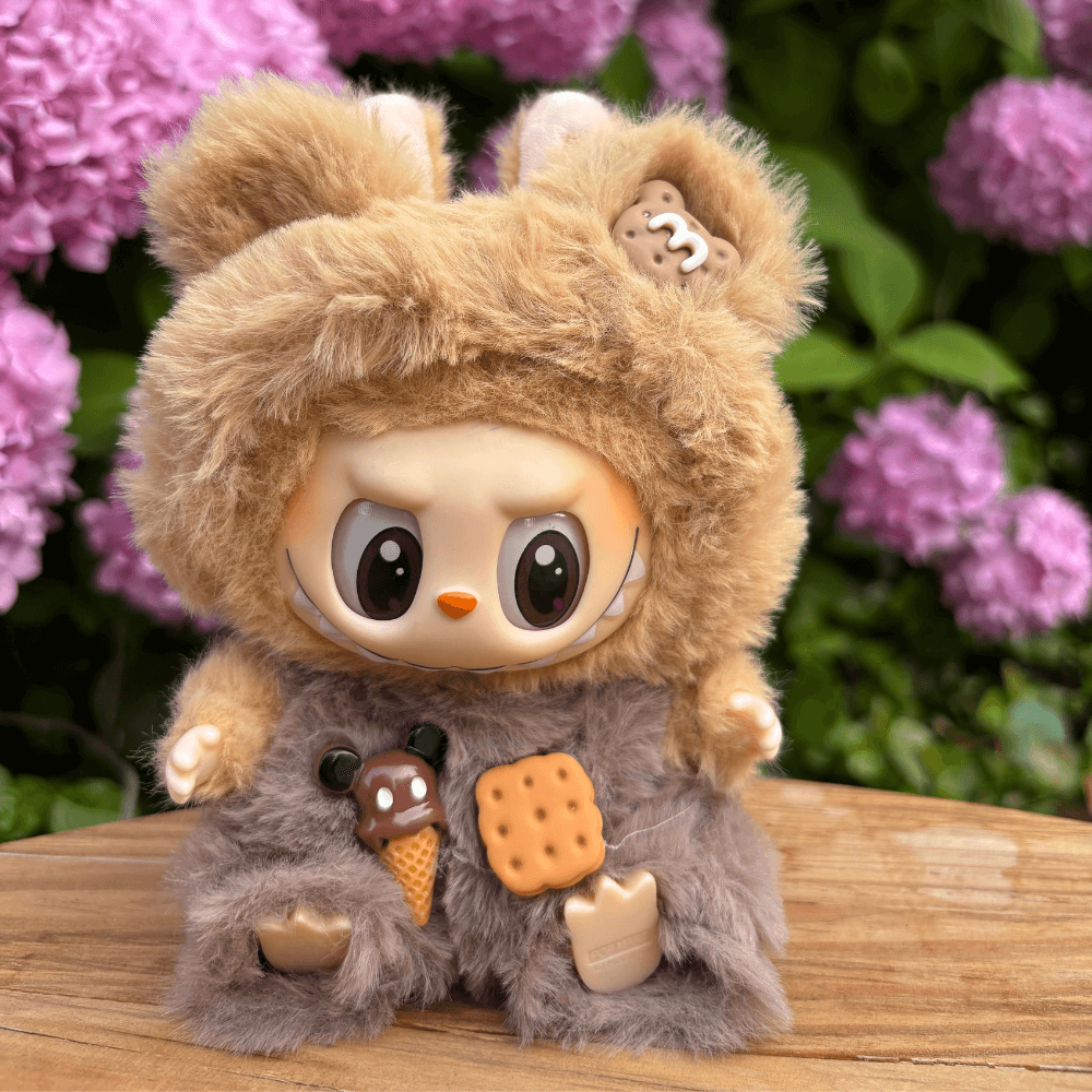 Bear Costume Faux Mink Fur 2-Piece Set