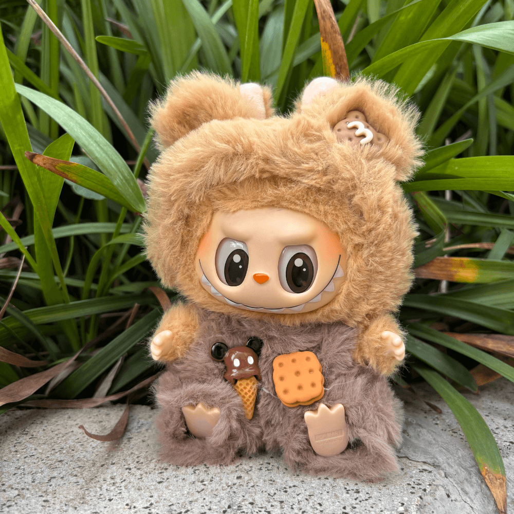 Bear Costume Faux Mink Fur 2-Piece Set