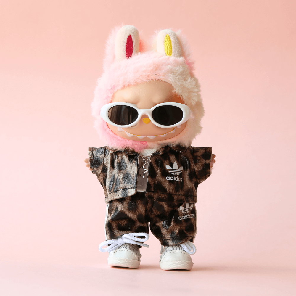 Boobulo? Adidas Leopard Set for Labubu (6-Piece)