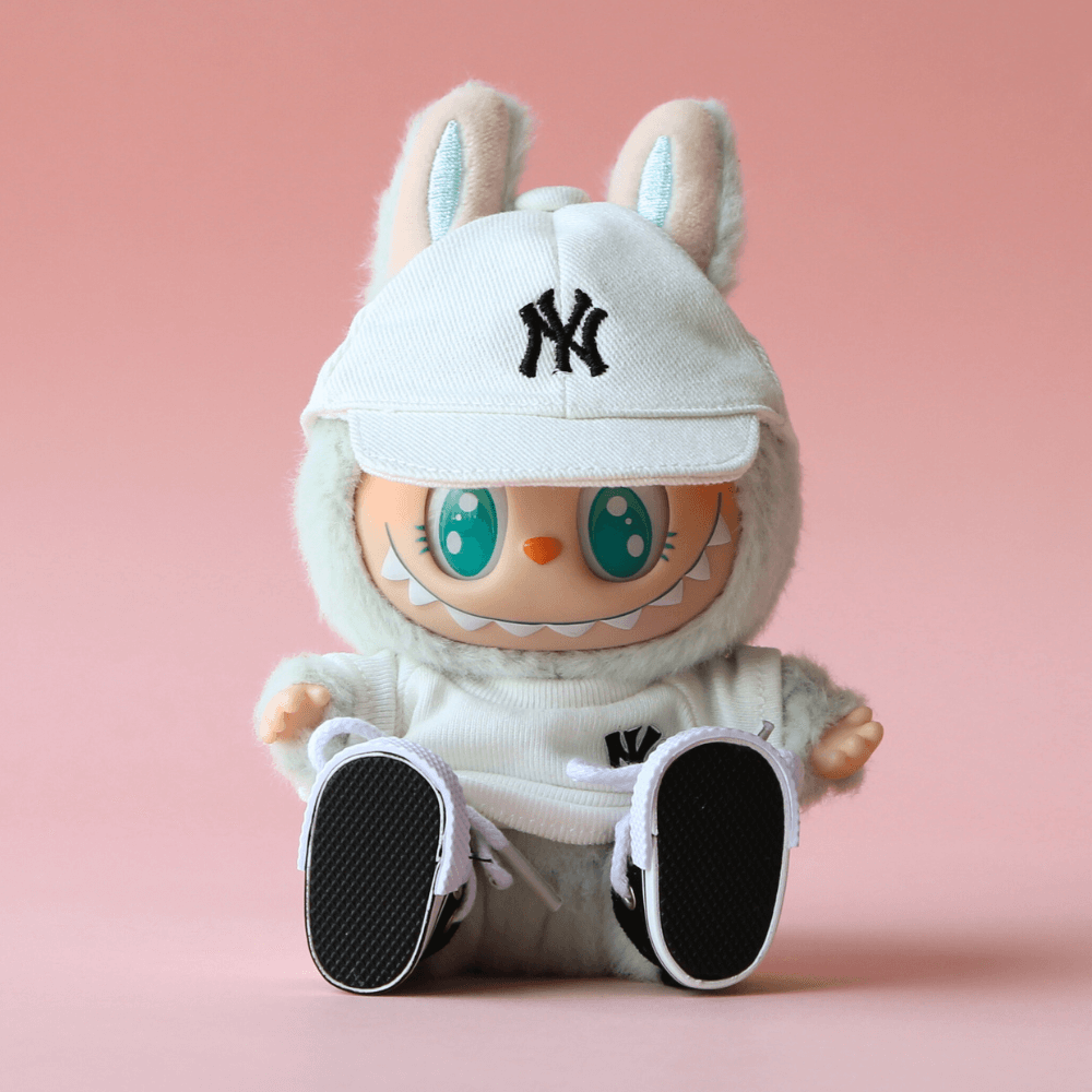 LA Varsity Club Set 3-Piece Outfit with Cap, Tee & Sneakers