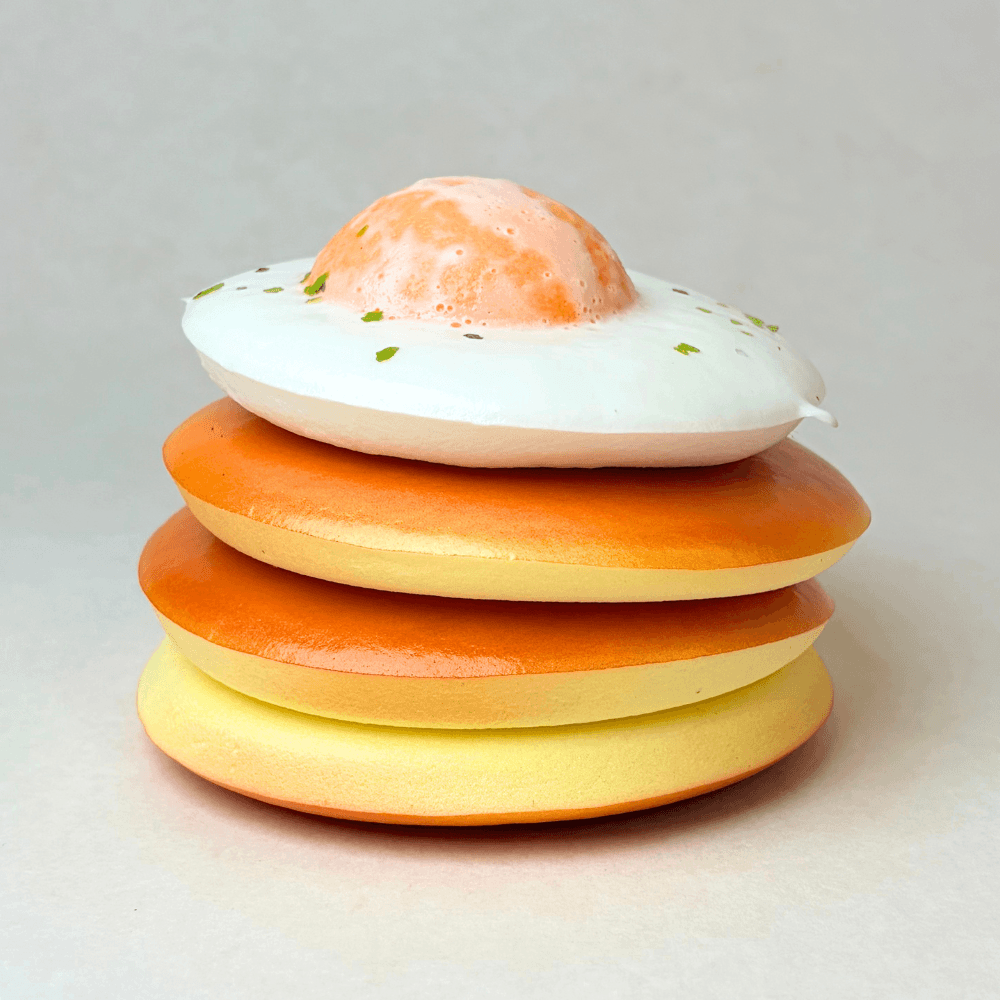 Peel-Apart Egg Toast Squishy – Slow Rising & Soft