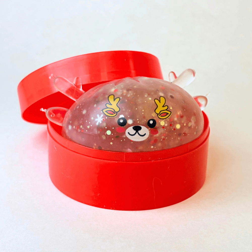 Christmas Mystery Dumpling with Flashing Lights - Color-Changing Stress Relief Fidget Toy