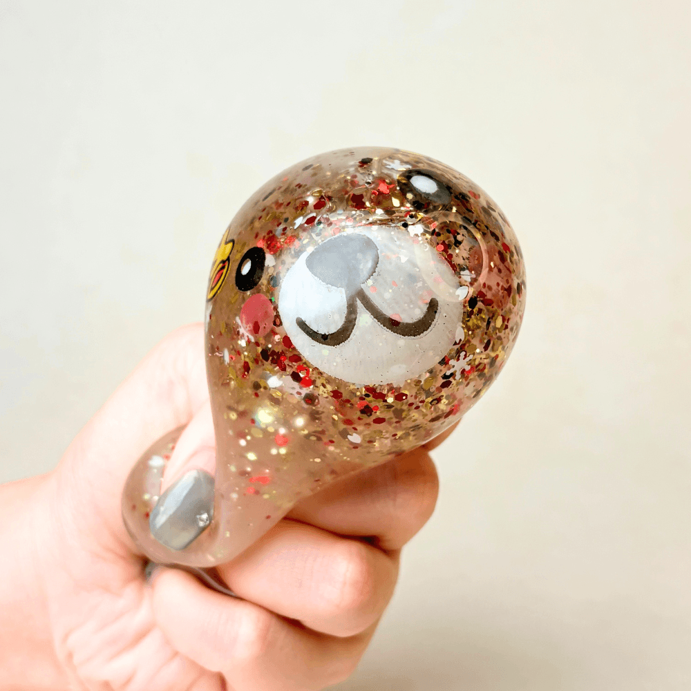 Christmas Mystery Dumpling with Flashing Lights - Color-Changing Stress Relief Fidget Toy