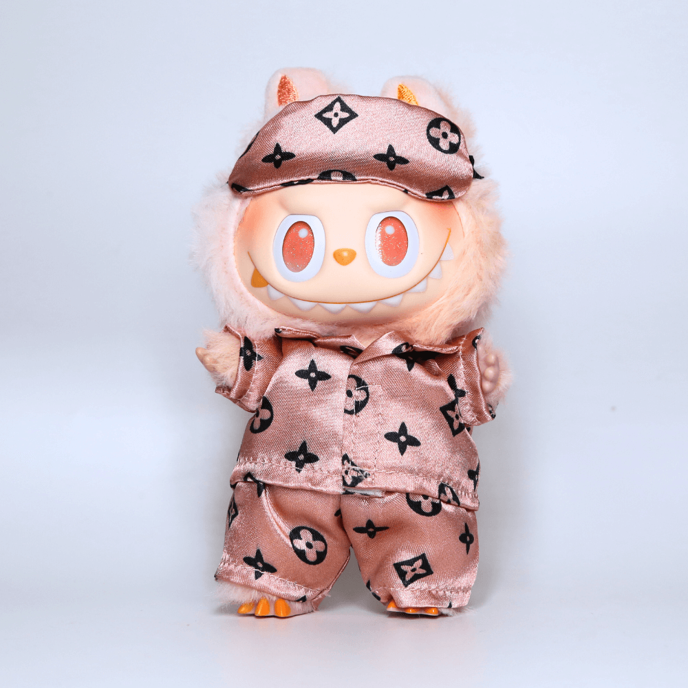 LV Monogram Silk Pajama Set