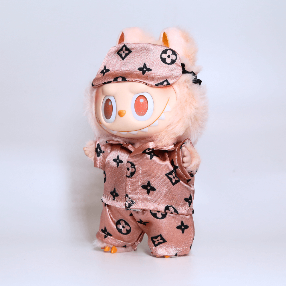 LV Monogram Silk Pajama Set