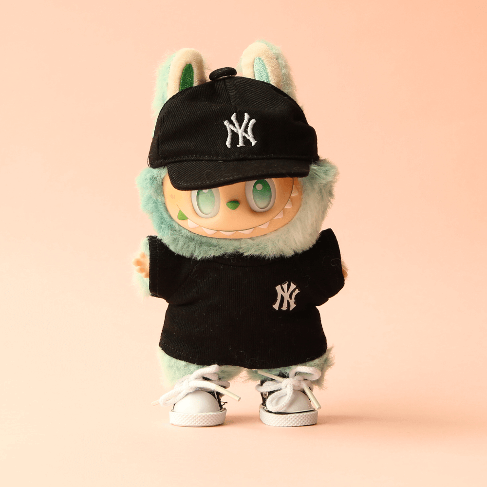 LA Varsity Club Set 3-Piece Outfit with Cap, Tee & Sneakers
