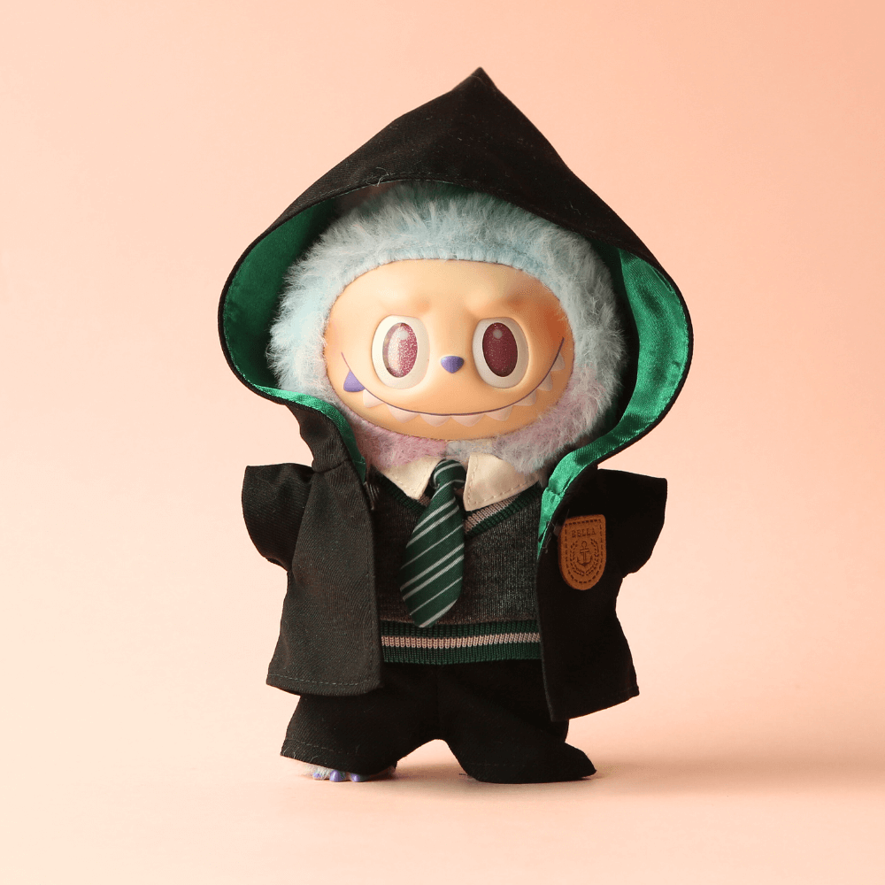 Wizard Academy Set – 5-Piece Uniform with Cape, Shirt, Vest, Pants & Tie