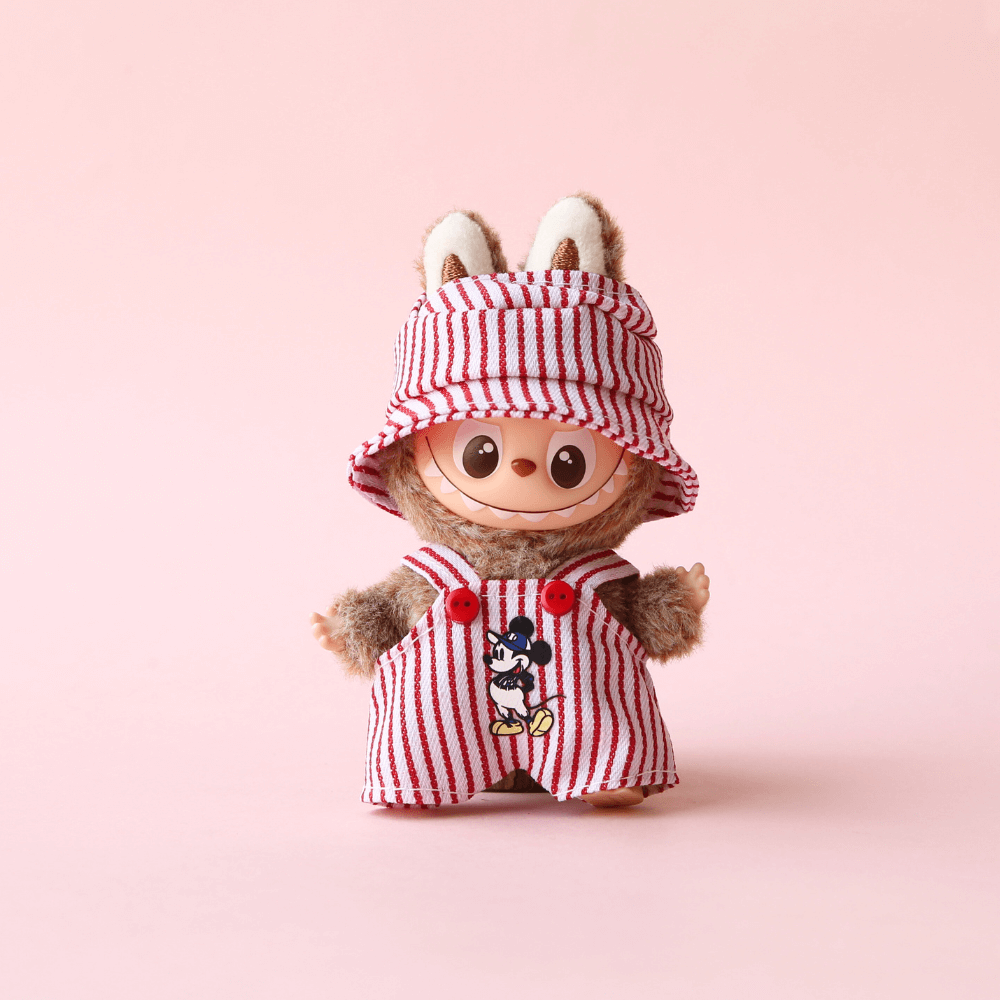 Mickey Outfit Set for labubu 4.0- pin for love