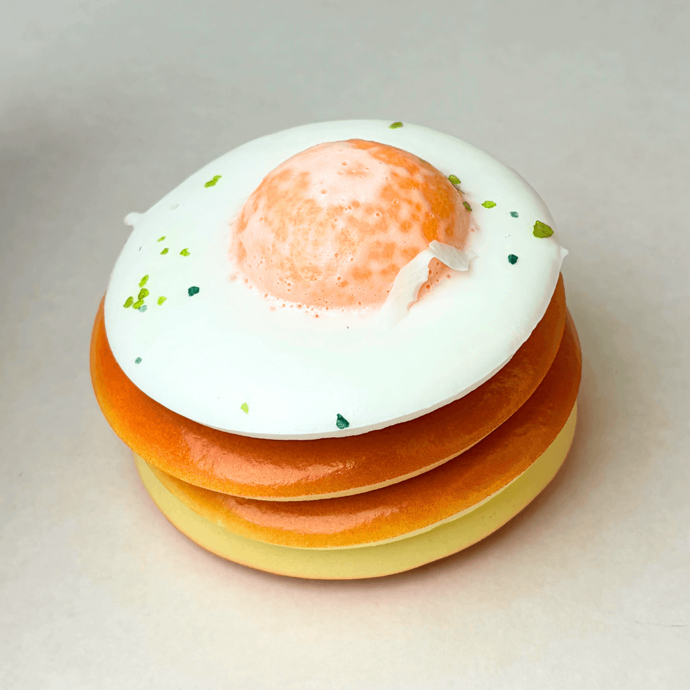 Peel-Apart Egg Toast Squishy – Slow Rising & Soft