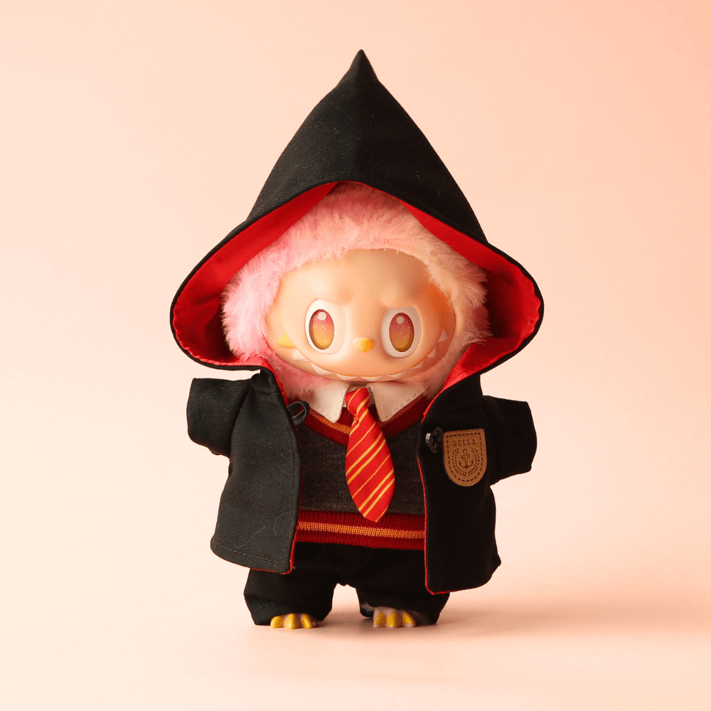 Wizard Academy Set – 5-Piece Uniform with Cape, Shirt, Vest, Pants & Tie