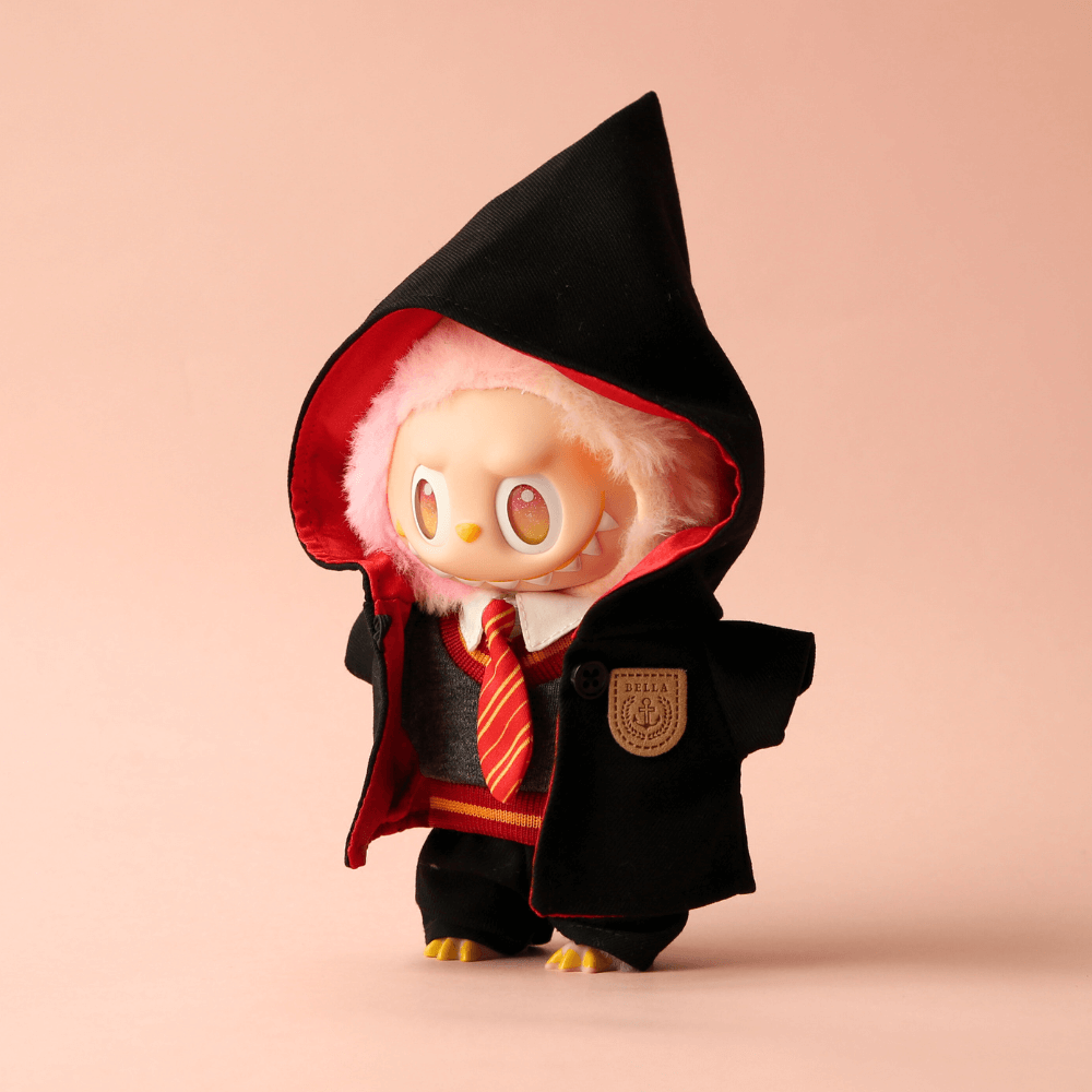 Wizard Academy Set – 5-Piece Uniform with Cape, Shirt, Vest, Pants & Tie
