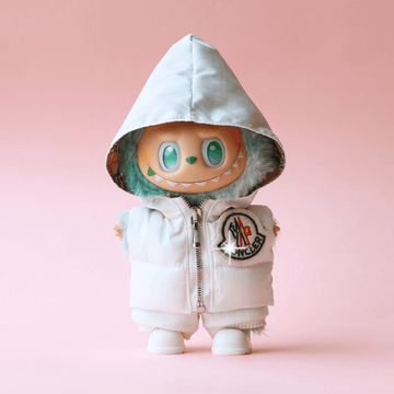 Moncler-Style Set for Labubu (3-Piece)
