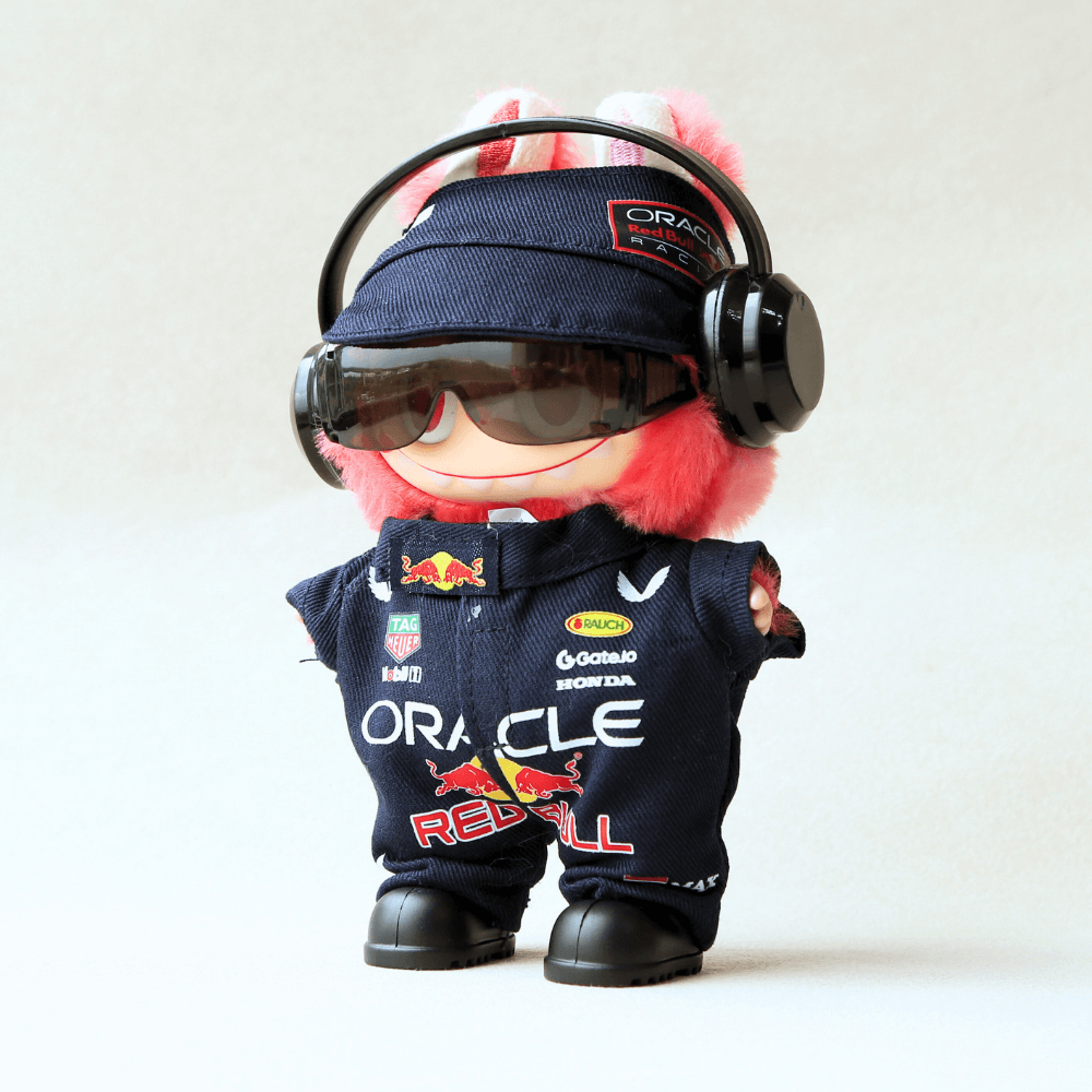 Red Bull F1 Racing Suit- Labubu Clothes