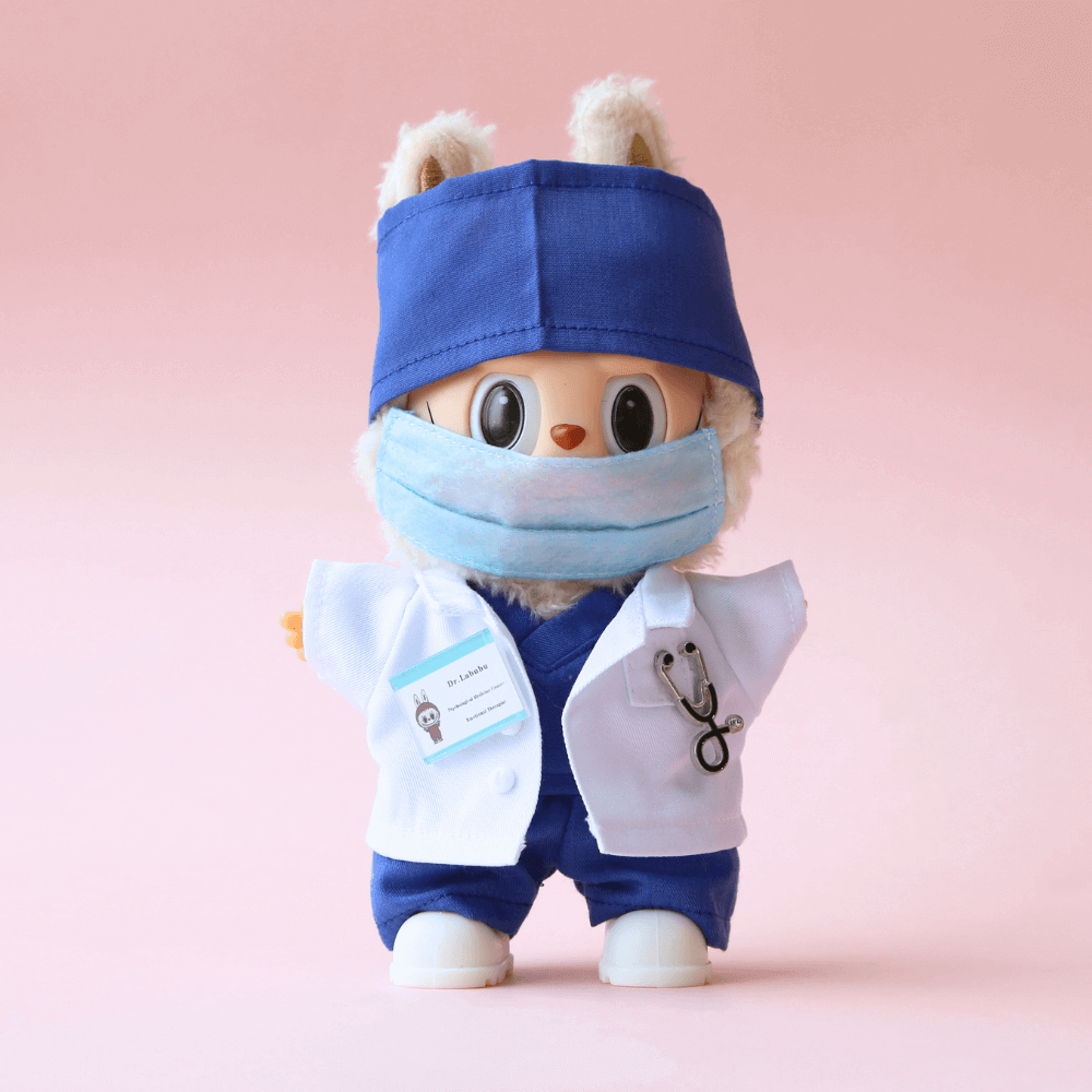 Doctor Style Set for Labubu (7-Piece) for Labubu 