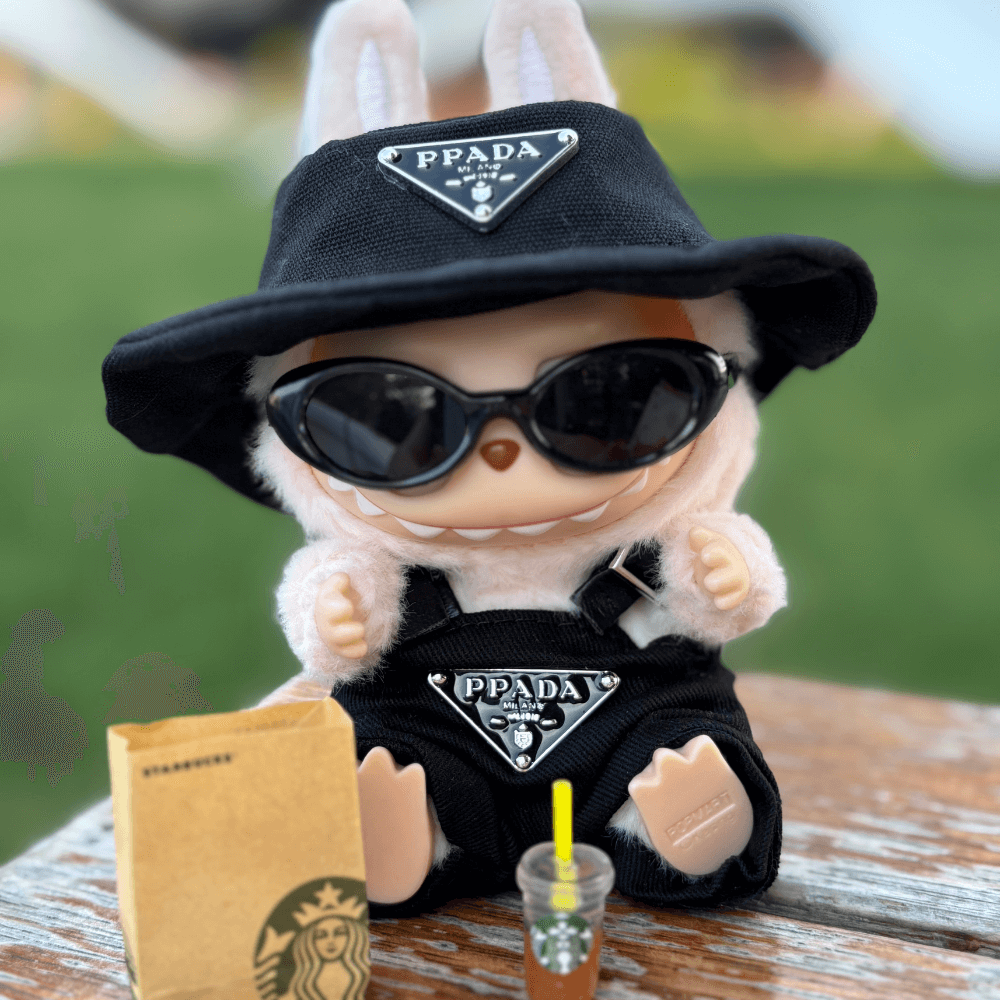 Prada Overalls & Hat Set