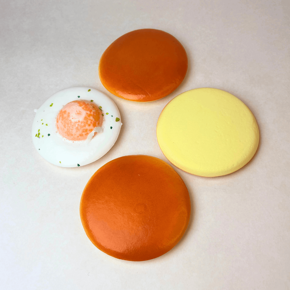 Peel-Apart Egg Toast Squishy – Slow Rising & Soft