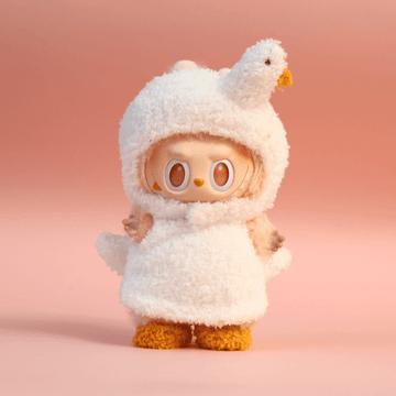 Fluffy Goose Onesie for Labubu