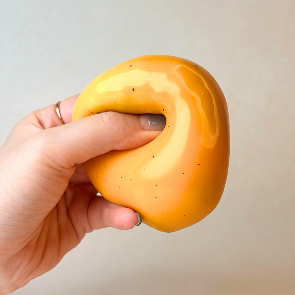 Crunchy Mango Squishy – Block Filling | Squeeze & Color-Changing Fun