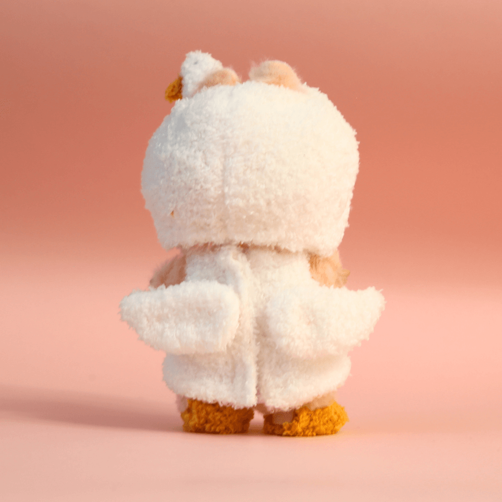 Fluffy Goose Onesie for Labubu
