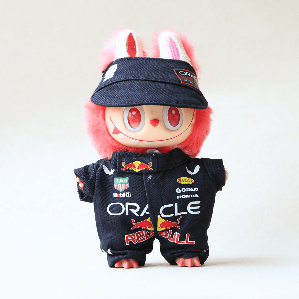 Red Bull F1 Racing Suit- Labubu Clothes