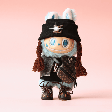 Classic Brown Monogram Set – 6-Piece Set-Labubu Clothes