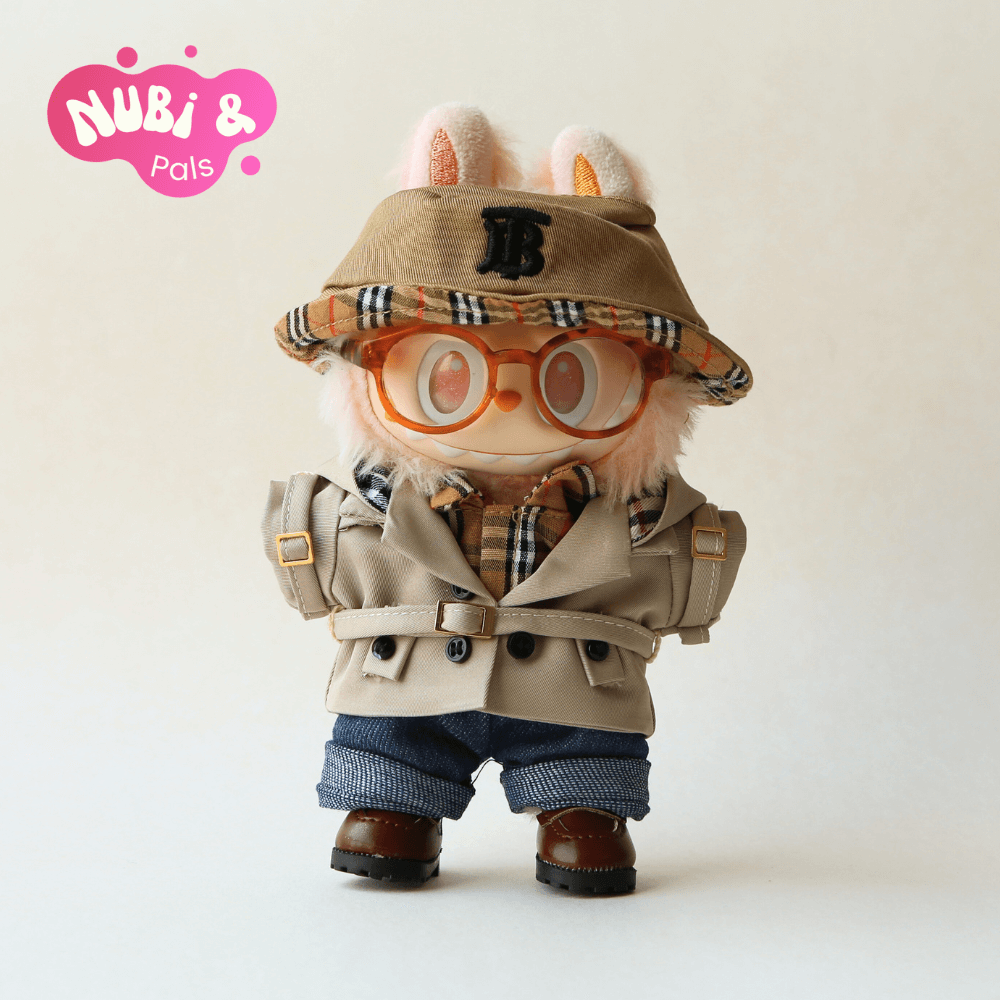 British Style Trench Coat (6-Piece)