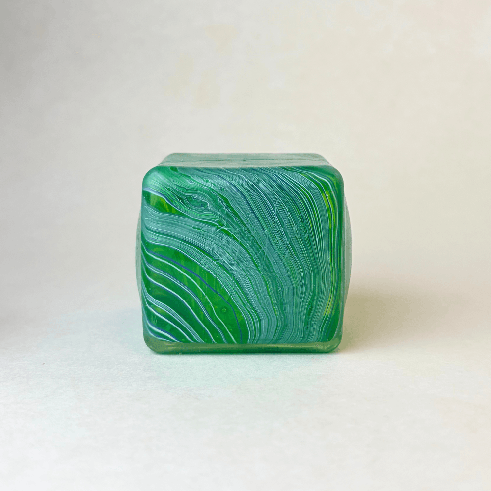 NeeDoh Nice Cube Swirl- Satisfying Square Shaped Sensory Toy, Original Size