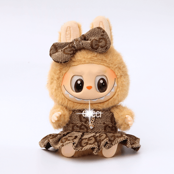 G-Style Princess Look – Mini Dress with Bow for Labubu