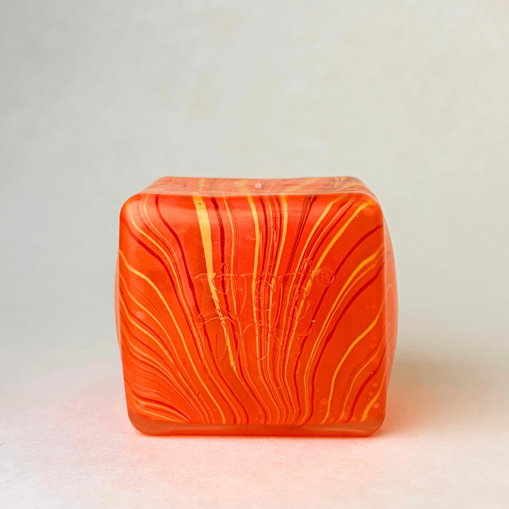 NeeDoh Nice Cube Swirl- Satisfying Square Shaped Sensory Toy, Original Size