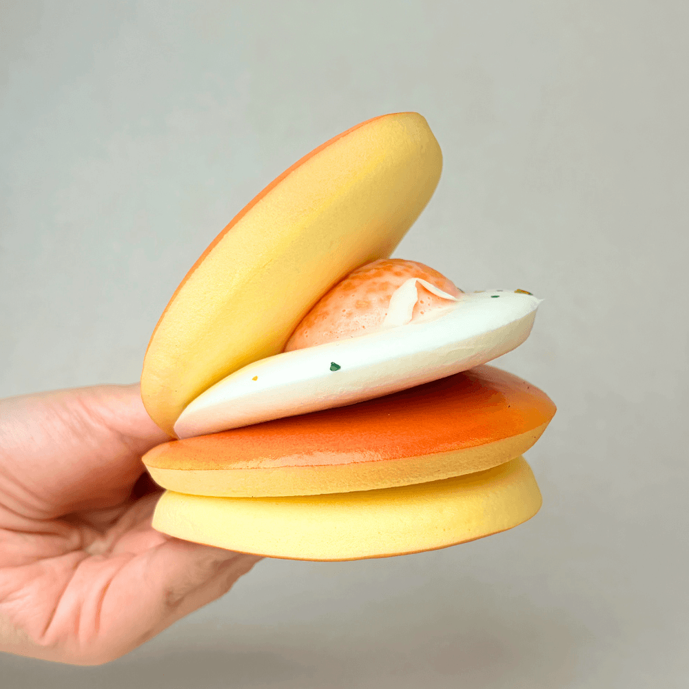 Peel-Apart Egg Toast Squishy – Slow Rising & Soft