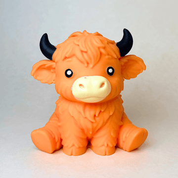 Highland Cow Squishy - Large Size
