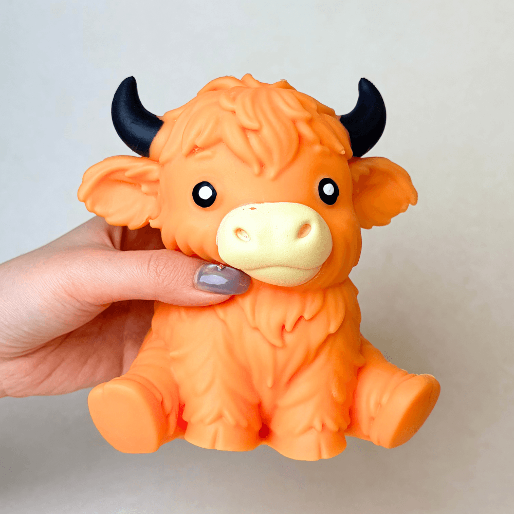 Highland Cow Squishy - Large Size