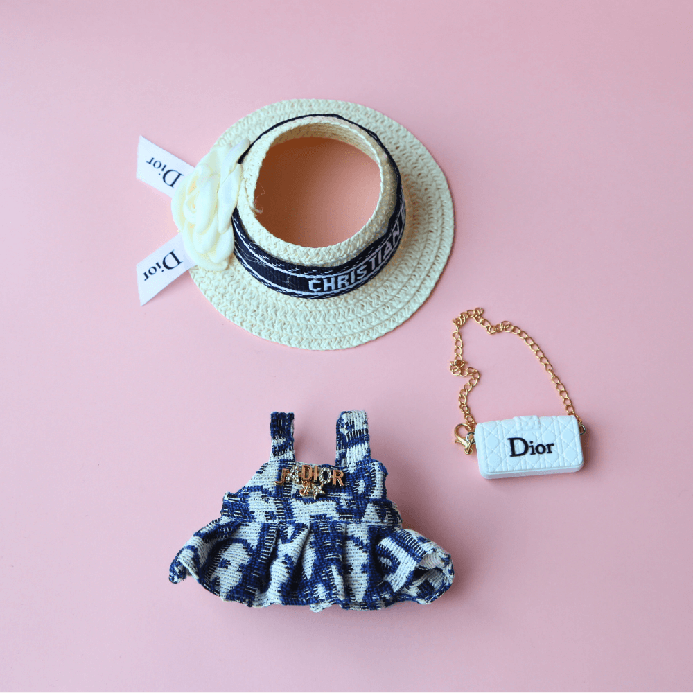 Dior Vintage Dress, Hat & Bag
