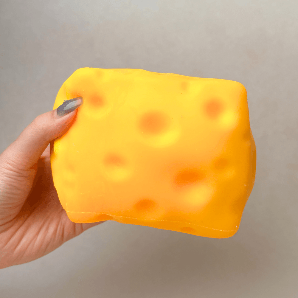 JUMBO Cheese Squishy packaging
