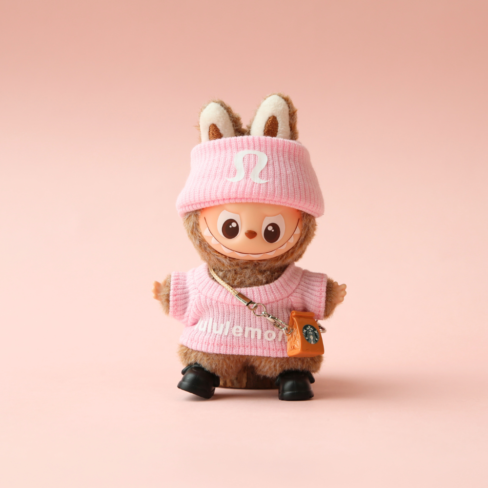 Lululemon Set (4-Piece) for Labubu 4.0-pin for love