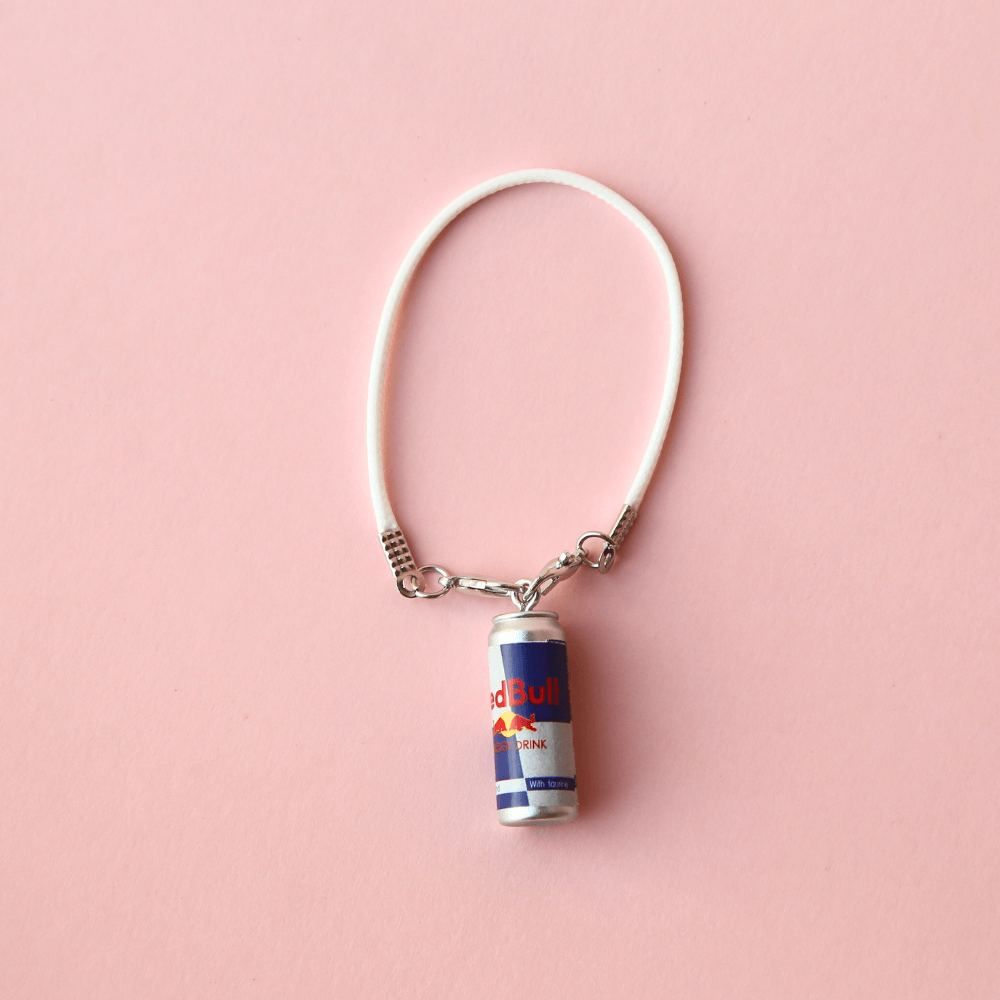 Red Bull Charm – Team-Inspired Mini Accessory for Labubu