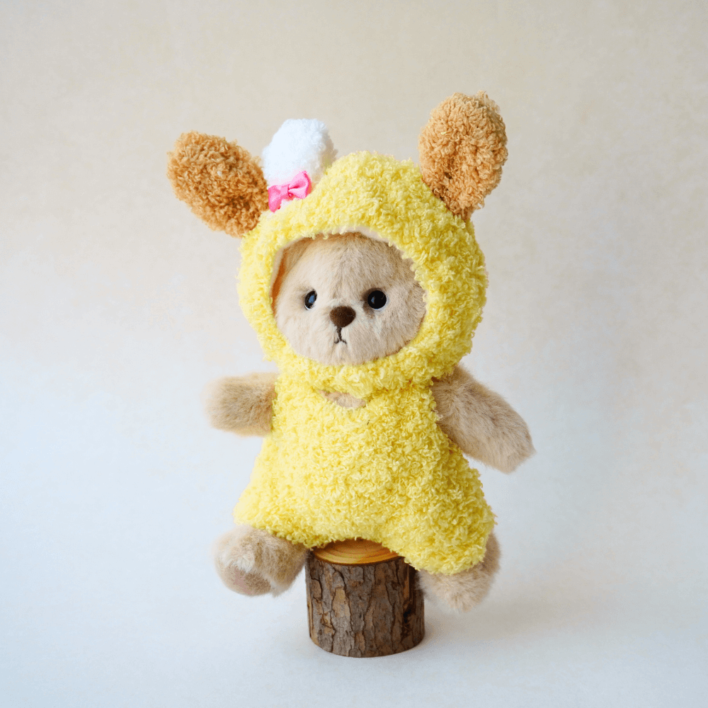 Nubi Teddy Bear & Puppy Outfit - 6 Inches (Bear included)