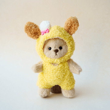 Nubi Teddy Bear & Puppy Outfit - 6 Inches (Bear included)